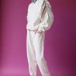 Xenia Jogger Off-White -Ofertas Grazia Vesti Tienda xenia jogger off white trousers the label edition 502970