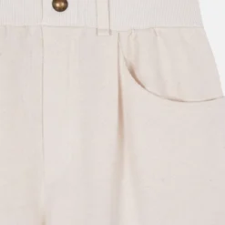 Xenia Jogger Off-White -Ofertas Grazia Vesti Tienda xenia jogger off white trousers the label edition 604524