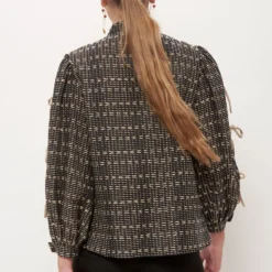 Camisa Yaiza Negro -Ofertas Grazia Vesti Tienda yaiza shirt black shirt alava brand 353840